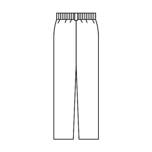 レディストレパン(後ゴム) 白 M