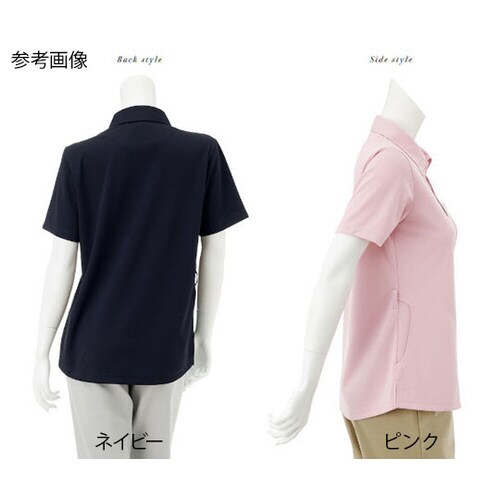 ニットシャツ ピンク S