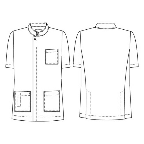 男子上衣 ホワイト LL