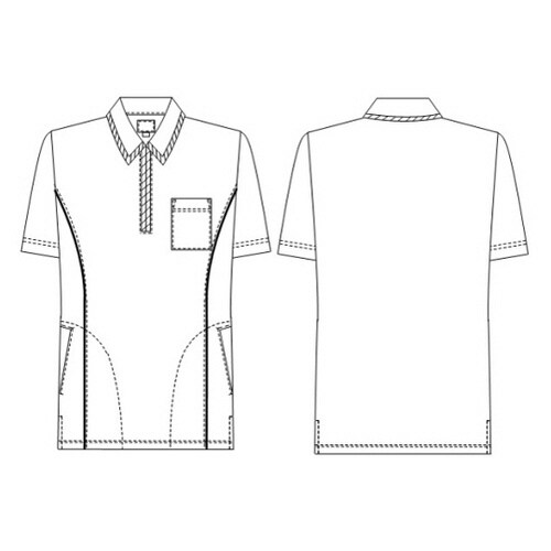 ニットシャツ メロン SS