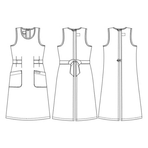 ケアガウン ピンク EL