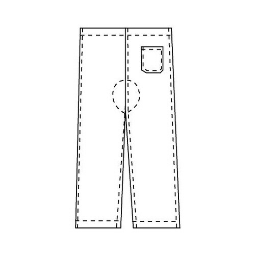 メンズ手術スラックス グリーン 3L