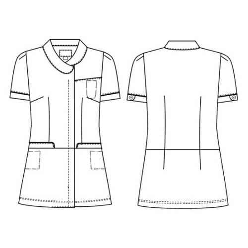 女子上衣 オフホワイト LL