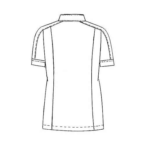 レディスジャケット半袖 白 L