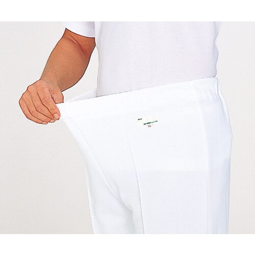 兼用スラックス(ニット) 白 4L