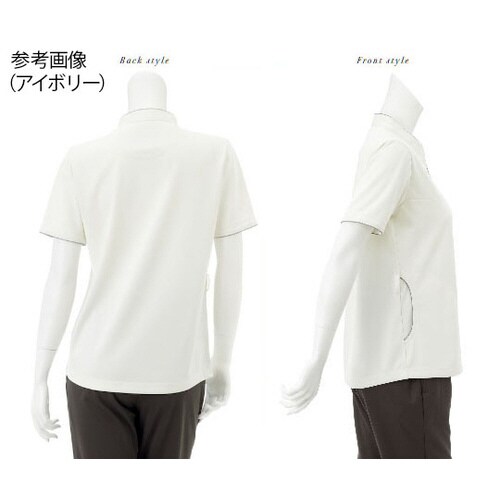 ニットシャツ ネイビー LL