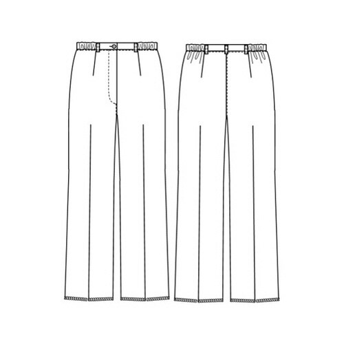 女子パンツ ブルー EL