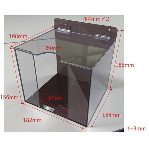 キャッチワイプ用ディスペンスケース ネジ付タイプ