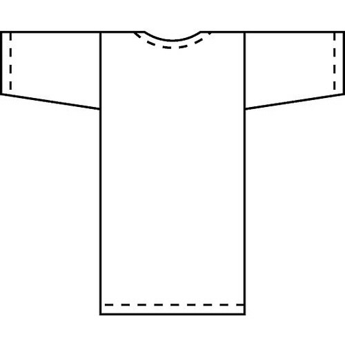 検診衣 サックス M