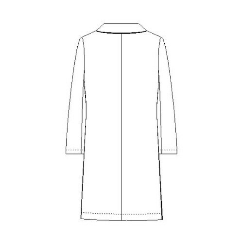 レディスコート診察衣ハーフ丈