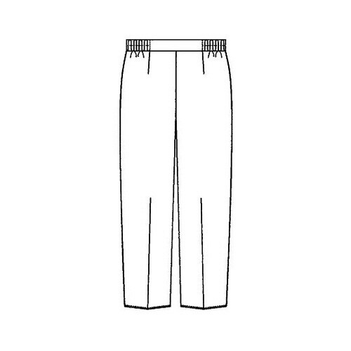 レディススラックス サックス 5L