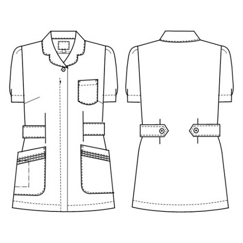 女子上衣 ホワイト LL