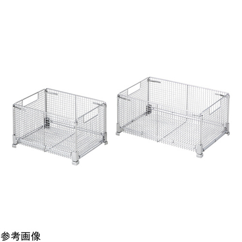 折りたたみステンレスバスケット