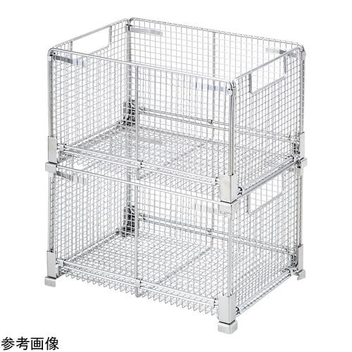 折りたたみステンレスバスケット