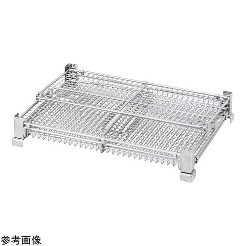 折りたたみステンレスバスケット