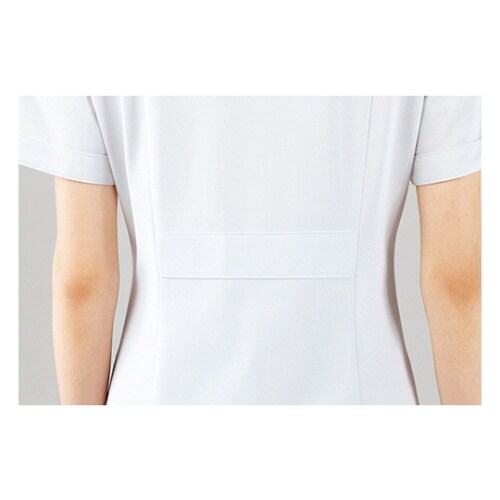 ナースジャケット 半袖 白