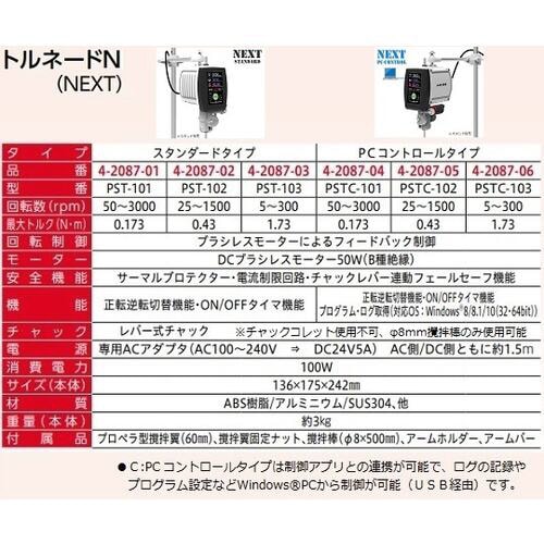 トルネードN(NEXT) 5‐300rpm