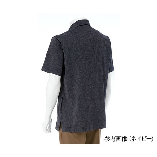 オーバーシャツ ネイビー L