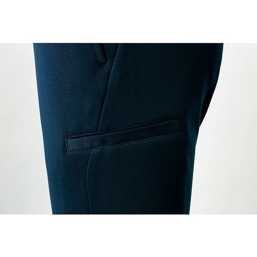 ストレートパンツ ネイビー LL