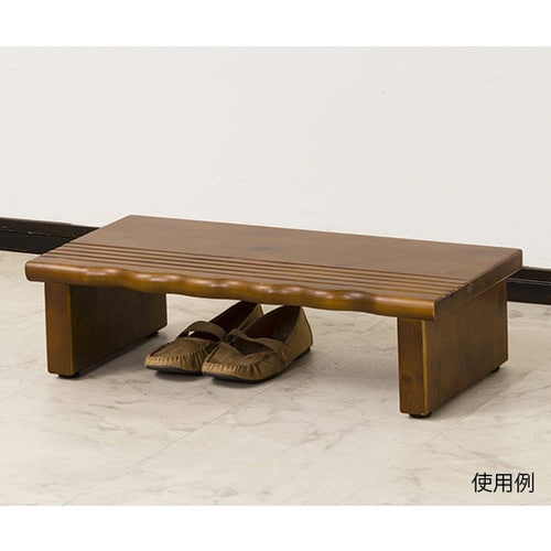 天然木 玄関台60