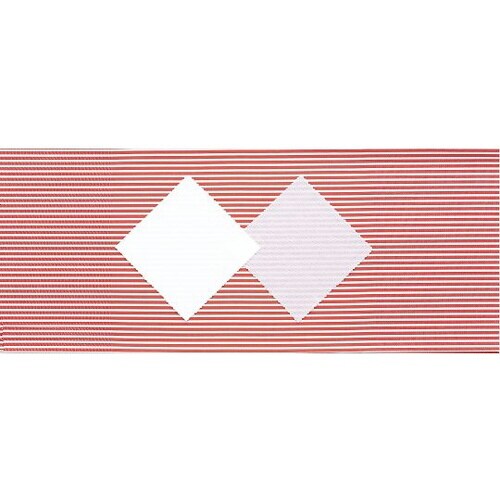 ニットシャツ サックスxネイビー L