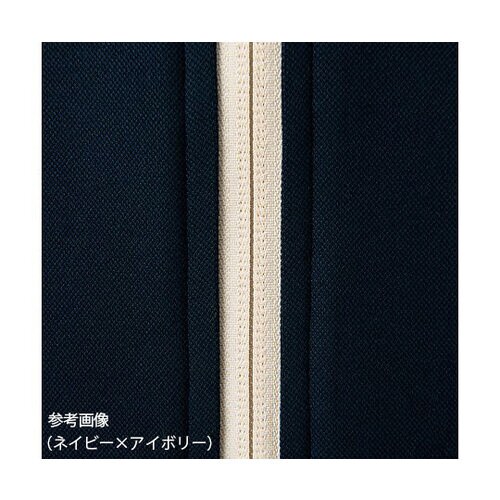 ジャージジャケット ネイビーxアイボリー M