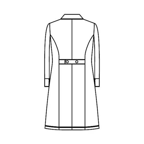 レディス診察衣 ホワイト S