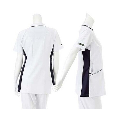 女子ハイブリッドメディウェア Tネイビー L