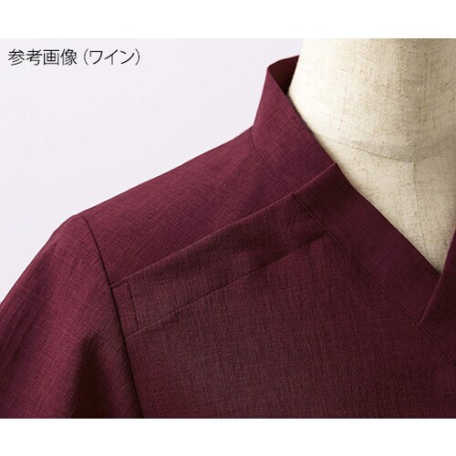 スクラブ 兼用 半袖 オリーブ M