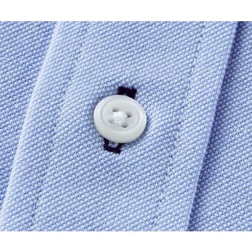 ニットシャツ 兼用 半袖 サックス SSS