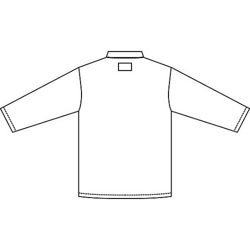 患者衣(パジャマ型) ブルーストライプ M