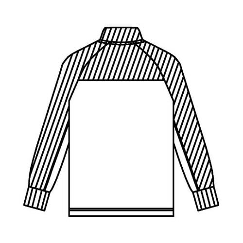 ジャージジャケット ネイビーxピンク 3L