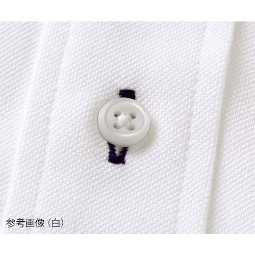 ニットシャツ 兼用 長袖 白 SSS