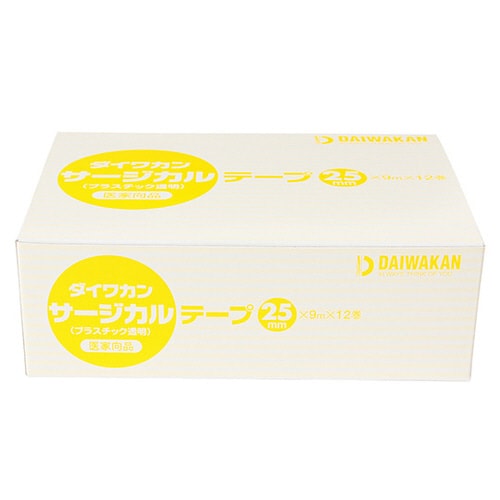 サージカルテープ透明(25mm×9m)