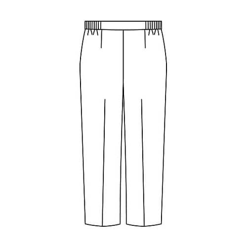 レディススラックス ネイビー M