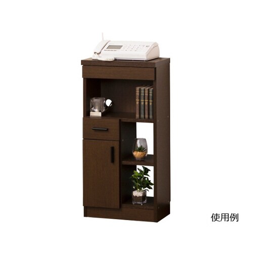 NEWルーター収納40 ブラウン