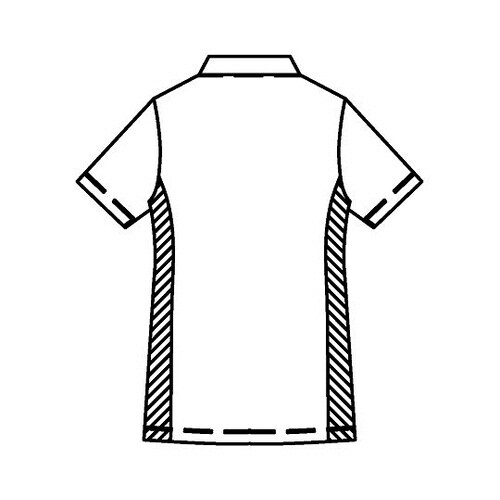 スクラブ(男女兼用) サックスxネイビー S