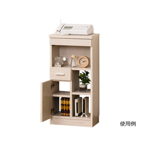 NEWルーター収納40 白木目