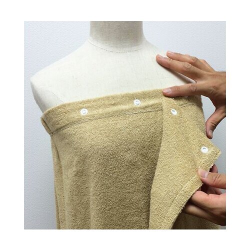 ラップガウン(キャメル)1枚