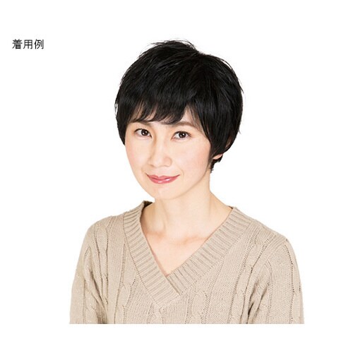 フルウィッグ 男女兼用 ブラック