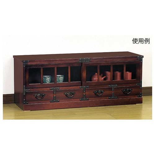 民芸調 ローボード