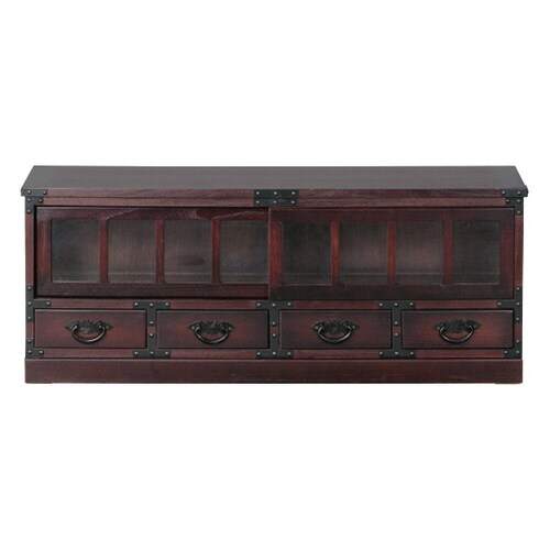 民芸調 ローボード