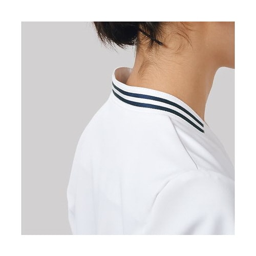 メンズスクラブ ホワイトxネイビー 4L