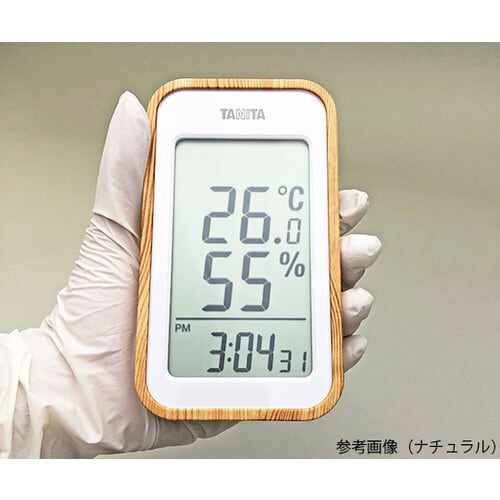 デジタル温湿度計 ブラック