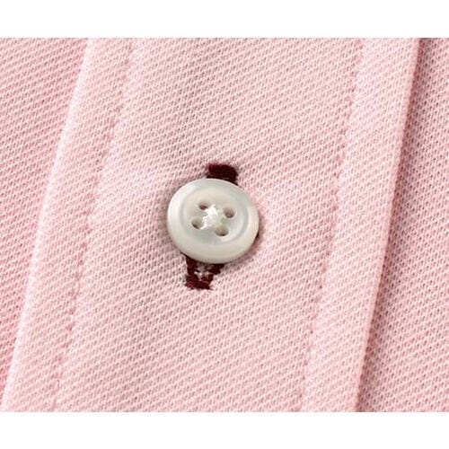 ニットシャツ 兼用 半袖 ピンク SSS