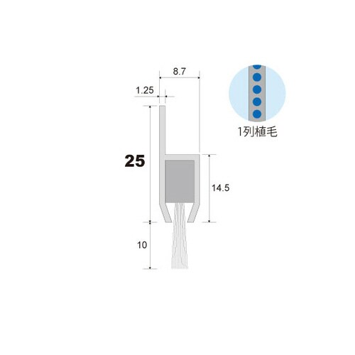 バーストリップブラシ