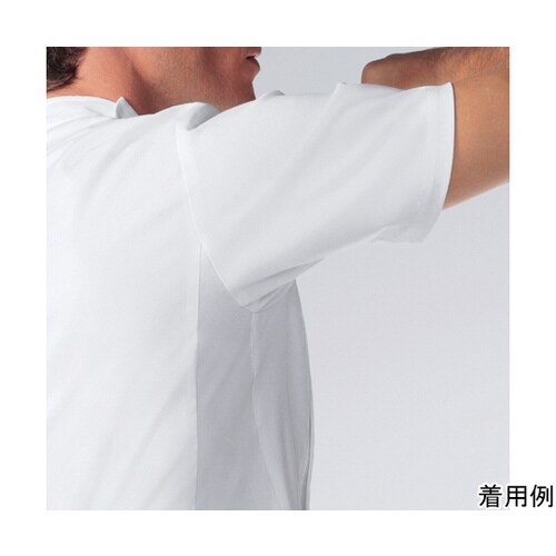 レディス医務衣半袖 ホワイト S