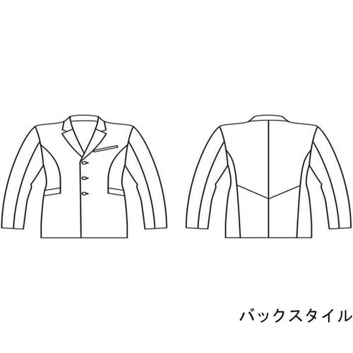 ドクターコート メンズ長袖 ホワイト S
