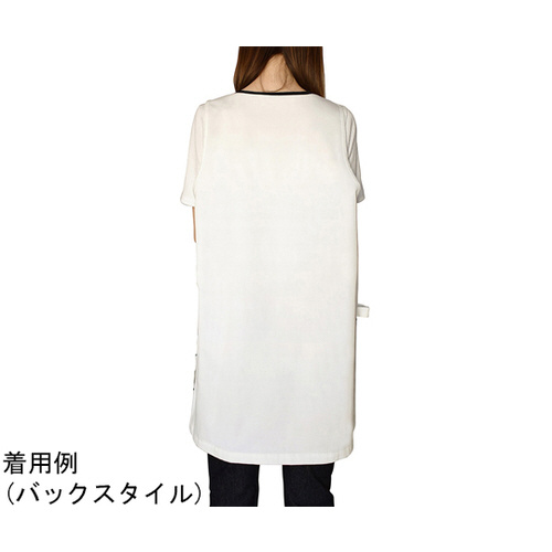 ムーミンエプロン ブラックチェック アイボリー