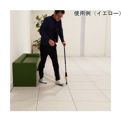 立てられるつえ「クロスポッド」 ブルー